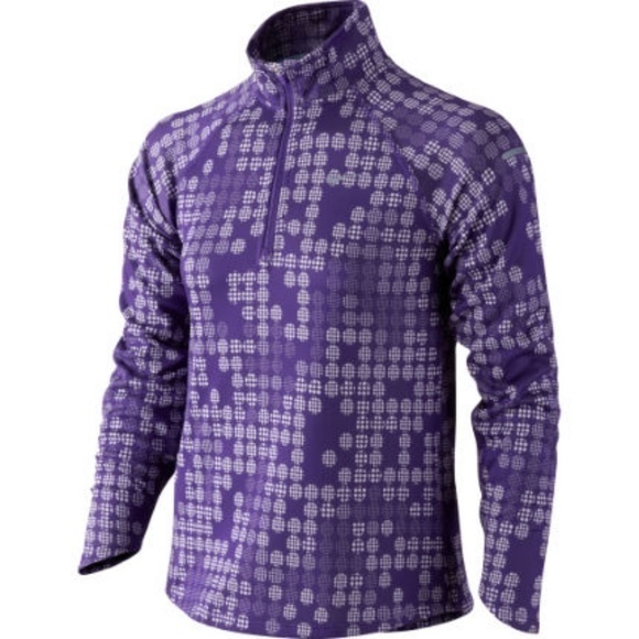 Nike Girls Element Jacquard‎ 1/2 Zip Top - Picture 1 of 7